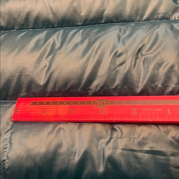 Patagonia Hi Loft down sweater jacket boys size L hooded - Picture 12 of 12